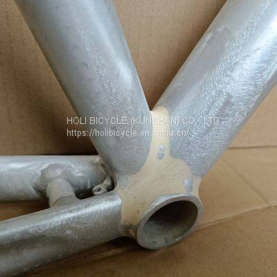 Alloy 6061 Aluminium Bicycle Frames Road Bike Frame With Smooth Welding photo-3