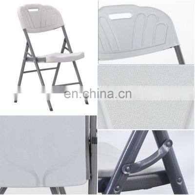 Wholesale High Quality Modern Leisure Comfortable Wedding Plastic Resin Folding Chairs Foldable Plastic Chair photo-5