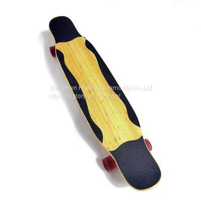 High Quality Mixed Bamboo Maple Long Board Deck For Dancing Skateboard Longboard Decks photo-2