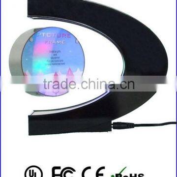 Creative Magnetic floating photo frame for gift & present, C shape floating photo frame