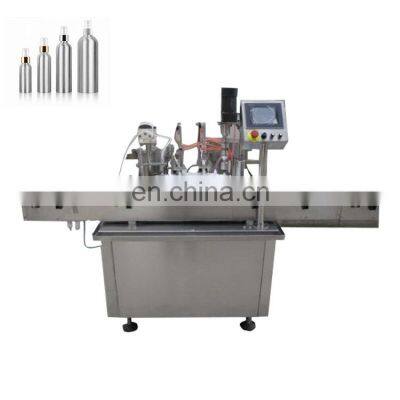 Liquid automatic spray bottle filling machine for essential oils and perfumes