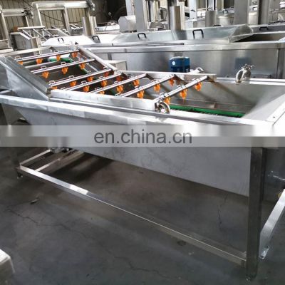 SS304 Automatic Brush Roll Apple Potato Avacado Orange Mango Fruit Washer Machine