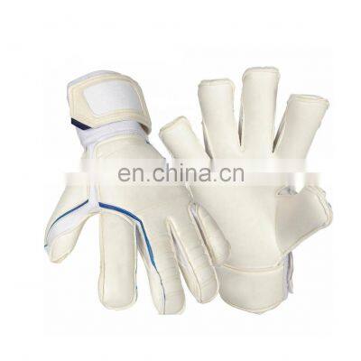 New German latex Goalkeeper Gloves Palm Goal Keeper gloves White