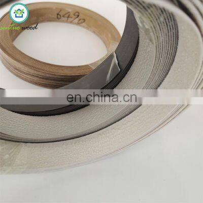 Hot Sales Wood Grain PVC Edge Banding Tape for Furniture Protection photo-5