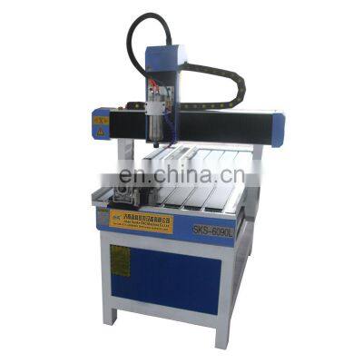SENKE Hot Sale 4 Axis SKA-6060 6090 MINI CNC Cutter Wood Acrylic Metal Engraving Milling Machine photo-2