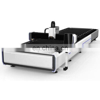 High quality carbon iron aluminum metal stainless steel cutting 1000w 1500w 2000w 3kw cnc fiber laser cutting machine