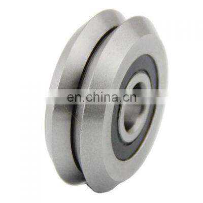 Factory supply Double Row guide wheel bearing RM2-ZZ W2X V groove track roller slide bearings