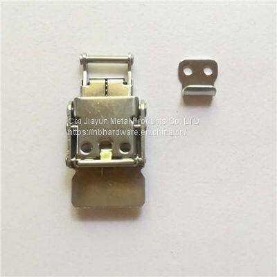 Stainless Steel Spring Loaded Safety Snap Lock Adjustable Toggle Catch Clamp Draw Latch for Case Box Door Cabinet