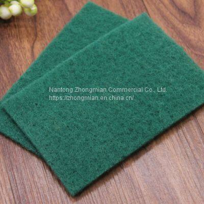 Heavy Duty Green Scouring Sponges Pad for Kitchen Cleaning Esponja Verde photo-4