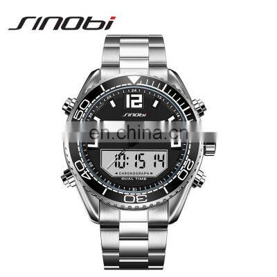SINOBI Digital Watch Men Sports S9731G Multifunction Watch Online Dual Movement Quartz Watches Motre Pour Homme Saat photo-4