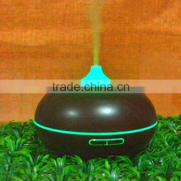 Aromatherapy Essential Oil Diffuser Wood Grain Room Ultrasonic Humidifier & Night Lights AN-0432 photo-5