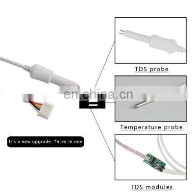 3/8 Inch 3 in 1 IC Sensor Water Quality Detector Tds Water Conductivity Test Probe With CPU Computing Module for Water Filter photo-2