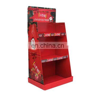 Factory Display Stand Cardboard Displayed Cabinet Stand Shelf Counter Paper Floor Type Advertising Cardboard Displayed Racks