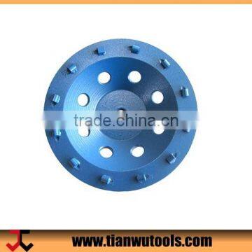 175mm Diamond tools PCD grinding disc for milling concrete