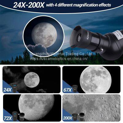 Uscamel Optics 50AZ Refracting Telescope for Beginners photo-4