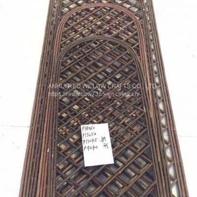 Hot Sale Customized Garden Arch Trellis Willow Screen Factory Price