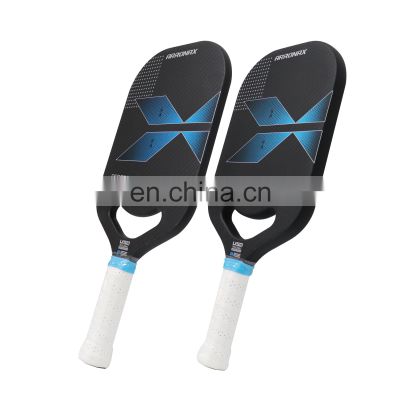 Factory Directly Low Price USAPA Special Model Edgeless T700  T800 Carbon Fiber Face and Honeycomb Core Pickleball Paddle