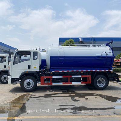 Sinotruk Sewage Transport Vehicle With a Capacity of 10 Cubic Meters photo-2