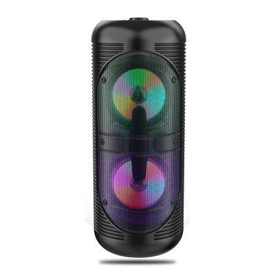 ZQS5201 wireless portable 2*5W power 5.25 inches OEM active bluetooth speaker with colorful lights