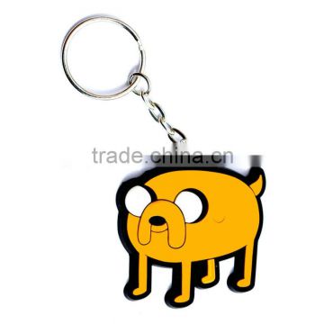 2014 new arrival custom rubber keychains for gifts