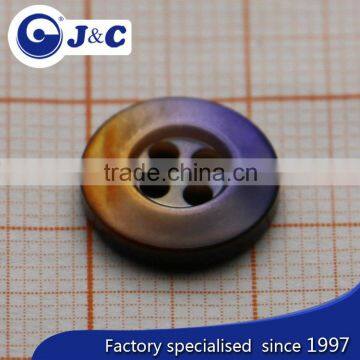 Varicolored Black MOP Natural Shell Buttons,black Mother of Pearl Sea Shells Buttons