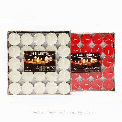 14g Wholesale High Quality Natural Tealight Candles Unscented Paraffin Free for Events
