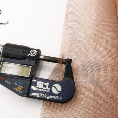 Durable Red Copper Wire Mesh Custom Size Available
