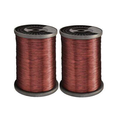 High Break Voltage Enameled Wire Good Heat Resistance Speech Coil Aluminum Wire Enameled Wire Supplier photo-1