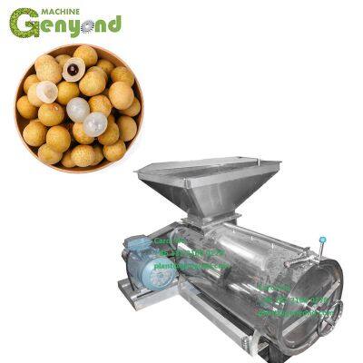 Новый дизайн малой машины для очистки длингана от кожуры, удаления косточек и получения сока