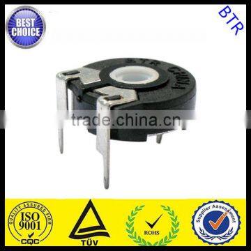 15mm carbon film trimmer potentiometer 500k linear potentiometer