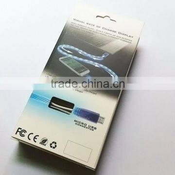 Visible Flowing Cable-EL Chasing Motion Wire With Micro USB 2.0 Connector photo-3