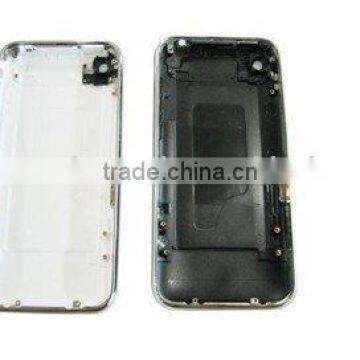 back cover with chrome bezel for 3G Mobile Phone Parts , Black Color