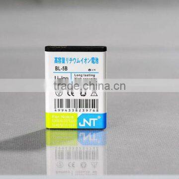 Lithium mobile phone battery BL-5B for Nokia