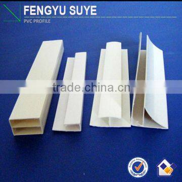 PVC panel corner & pvc profile for pvc panels china manufacturer