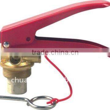 ABC powder fire valve