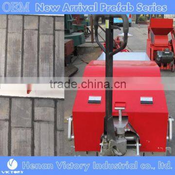 Lightweight concrete panel slab machine for making precast wall panel