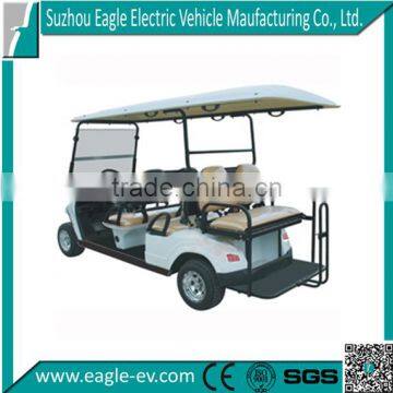 6 persons electric utility car, with flip flop seat, EG2046KSZ, CE, LSV