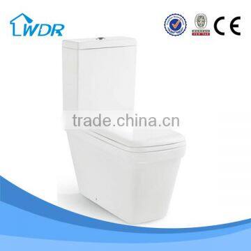 new style ce bathroom ceramic square types of design toilet