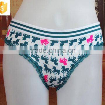 Animal print classics design panty,sexy lady panty