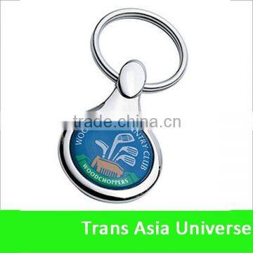 Hot Sale Popular stainless promotion metal keychain