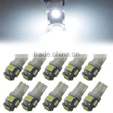 HID White 5-SMD 5050 Light Bulb lamp T10 168 194 For LED Wholesale Bulb