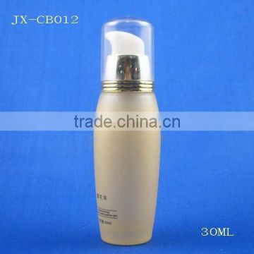 30ml frosted glass lotion bottle