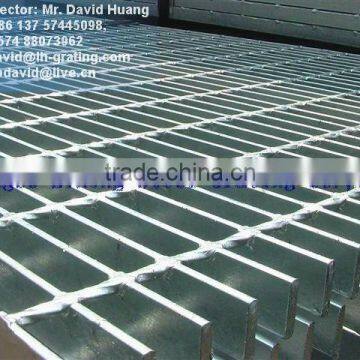 galvanised press locked grating, galvanized floor standard grating