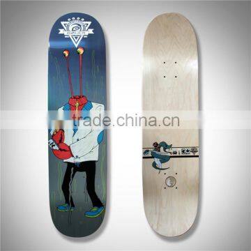 canadian maple wood skateboards, 8.25" skateboard deck, pro skateboard baord,customized skateboard deck