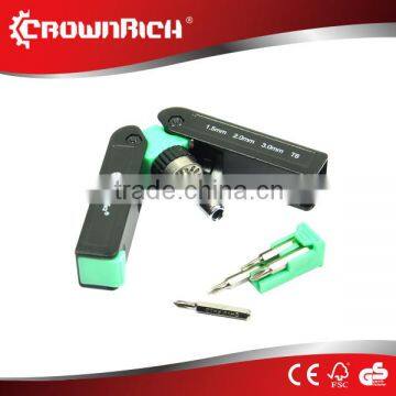 8 in 1Mini Professional Mechanical Ratchet Screwdriver Set