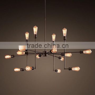 High brightness of vintage chandelier lamp