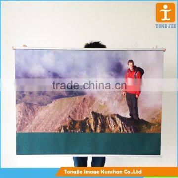 Custom made wall scroll hanging banner for Promotion Gifts                        
                                                Quality Choice