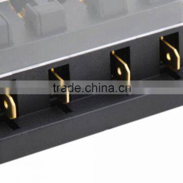 4 Way Fuse Box DC 12V 24V Max DC 32V Circuit Car Trailer Auto Blade Fuse Box Block Holder ATC ATO 2-input 4-ouput Wire photo-5