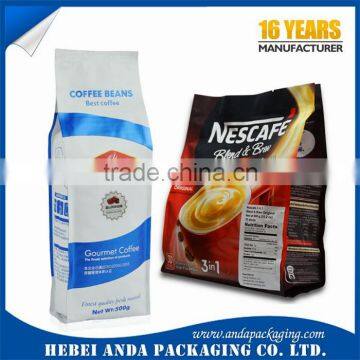 Custom Printing Coffee Bag Wholesale, Laminated Aluminum Foil Coffee Bags photo-2