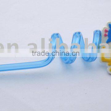 Novelty design pvc drinking straw